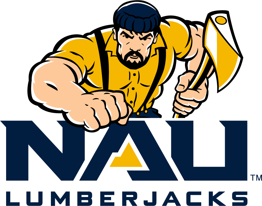 Northern Arizona Lumberjacks 2020-Pres Mascot Logo v3 diy DTF decal sticker